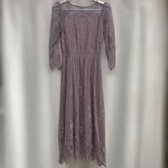 【Mon E'toile/モンエトワール】ラベンダー結婚式ドレス