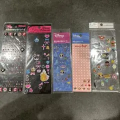 平成レトロシール　まとめ売り　当時物　ディズニー　　プリンセス　プーさん　レア