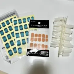 ST モデルハンド ネイルチップ　スペース両面テープ　ルースキューティクル