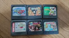 【起動確認済】ゲームギア レトロゲームカートリッジ6本セット