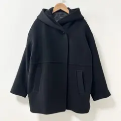 JOURNAL STANDARD スーパー140モッサフードコート　ブラック