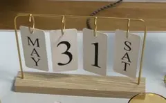 卓上カレンダー