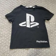 H&M プレステ　PlayStation 半袖Tシャツ 黒　90cmのサムネイル