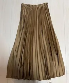 【美品】Demi-Luxe BEAMS プリーツスカート 36 ベージュ