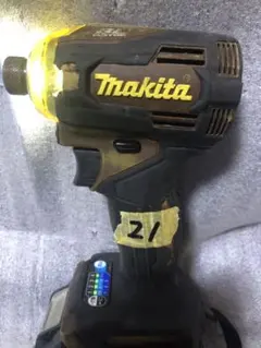 マキタ40VインパクトドライバTD001G中古品オリジナルハウジング、本体
