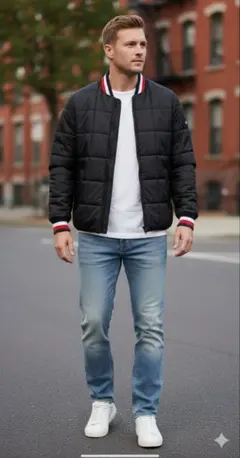 【新品】トミーヒルフィガー Baseball Modular Jacket XL