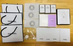 CHANEL N°5 香水 サンプル　缶バッジ　チャーム　ノベルティ　セット