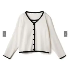 グレイル配色カーディガンXキャミソールニットアンサンブル