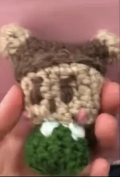 ハンドメイド あみぐるみ くま