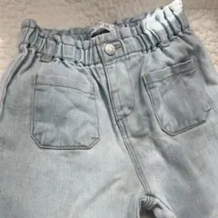 ZARA デニム パンツ 98 ジーンズ　キッズ リメイク