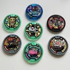 妖怪ウォッチ メダル7枚セット