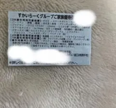 すかいらーく25%引きご家族優待券2枚⑤