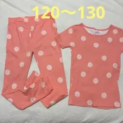 Carter's パジャマ 上下セット ドット柄 サイズ7 夏用　120のサムネイル
