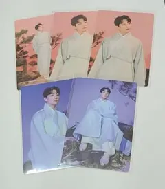 BTS ダルマジュン JK  ミニフォト 5枚set      ②