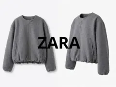 ZARA 노 컬러 지퍼 업 부르존