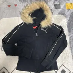 PUMA ファーパーカー ダブルジップ
