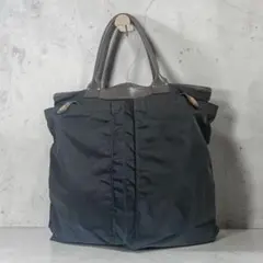【希少】フェリージ 9237 ヘルメットバッグ トートバッグ 大容量 ブラックのサムネイル