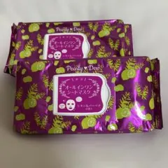 パーリーデュー 朝活のせるだけオールインワンシートマスク 30枚入り 2個セット パーリーデュー 朝活のせるだけ オールインワン シートマスク30枚入り