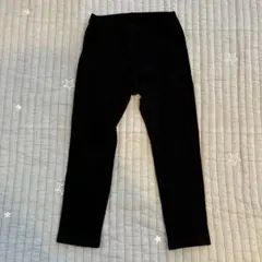 ユニクロ　リブレギンスパンツ　キッズ　10分丈　120