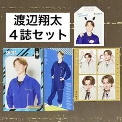 渡辺翔太SnowManミニ切り抜きTVfanガイドお守りカードしおりテレビジョン