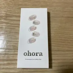 【未使用】ohora ジェルネイルシール　箱の裏面必読！