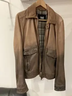 DOLCE&GABBANA レザージャケット