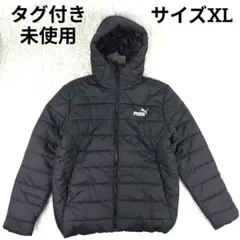 ✨タグ付き未使用✨ プーマ ESS フーデッド パテッドジャケット フード 黒
