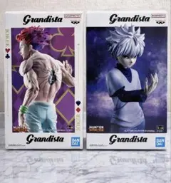 HUNTER×HUNTER ヒソカ キルア グランディスタ　フィギュア2体セット