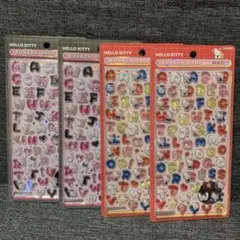 ボンボンドロップシール サンリオ ハローキティ 文字セット