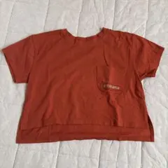 arkakama ポケット付きTシャツ テラコッタのサムネイル