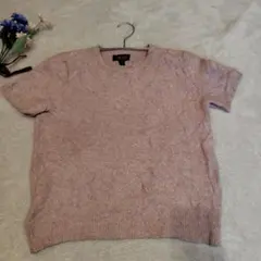 TRUTH by Republic 半袖ニット M 薄いピンク