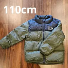 BREEZE ダウンコート サイズ110 オリーブグリーン
