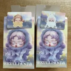 POPMART スカルパンダ インプレッショニズム ぬいぐるみペンダント 2体