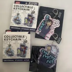 ユニバ　USJ 限定　名探偵コナン　コレクタブルキーチェーン
