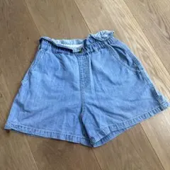 ブランシェス　branshes デニムショートパンツ ライトブルー