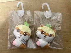 【コロコロクリリン】サンリオキャラクターズ　ふりむきぬいぐるみ　ボールチェーン