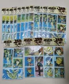 当時物 未開封品 遊戯王 シールセット3枚セット - メルカリ