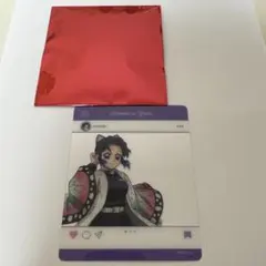 鬼滅の刃全集中展 SNS風カード胡蝶しのぶ