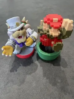 アミーボ　amiibo クッパとマリオ
