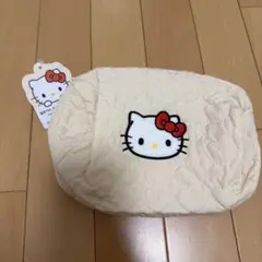 韓国ダイソー ハローキティ キルティングポーチ