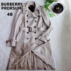◾︎超希少◾︎ バーバリープローサム ダブルトレンチコート 黒タグ シャドーホース