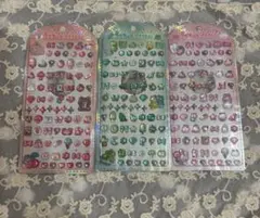 【正規品】うるちゅるプチシール　3枚セット　クラックス