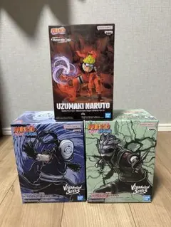 ナルト VIBRATION STARS うちはマダラ　はたけカカシ　ナルトセット