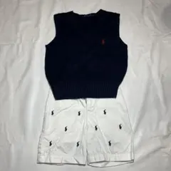 Ralph Lauren ベストとショートパンツセット・バラウリ