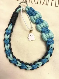 ハンドメイド　ストラップ　Shadows パラコード　ミセス
