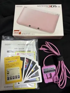 Nintendo 3DSLL ピンク×ホワイト ☆動作良好☆