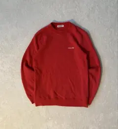 80s adidas レッド スウェット トレーナー 古着
