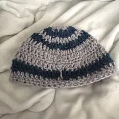 ハンドメイド ビーニー ニット帽