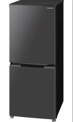 【美品】シャープ SHARP 冷蔵庫　SJ-D15H-H 152L 黒のサムネイル
