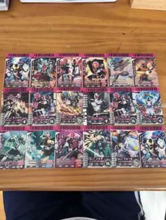 ガンバライジング トレーディングカード 16枚セット